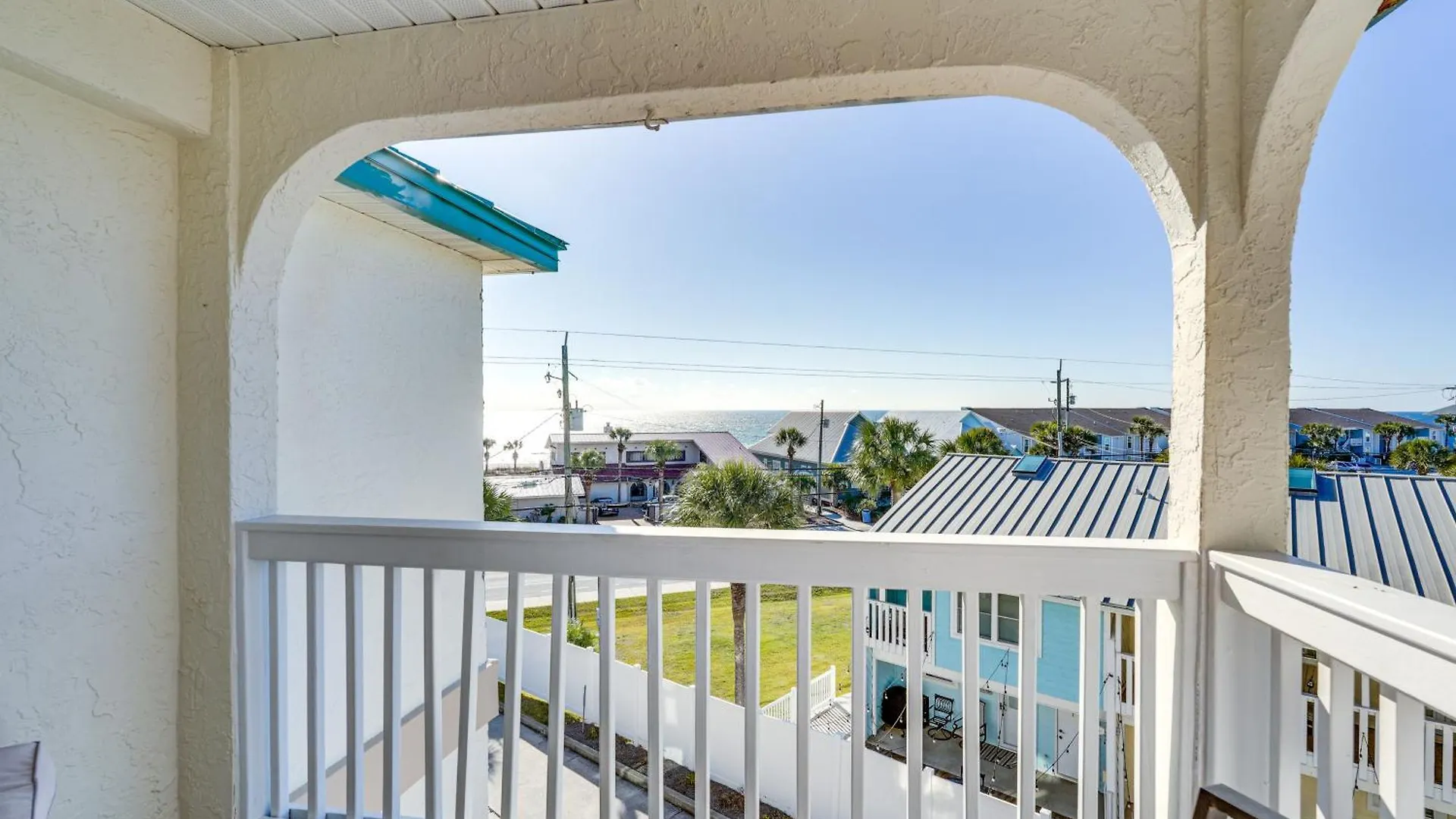 Ferienhaus Panama City Beach Townhome With Deck, Ocean Views